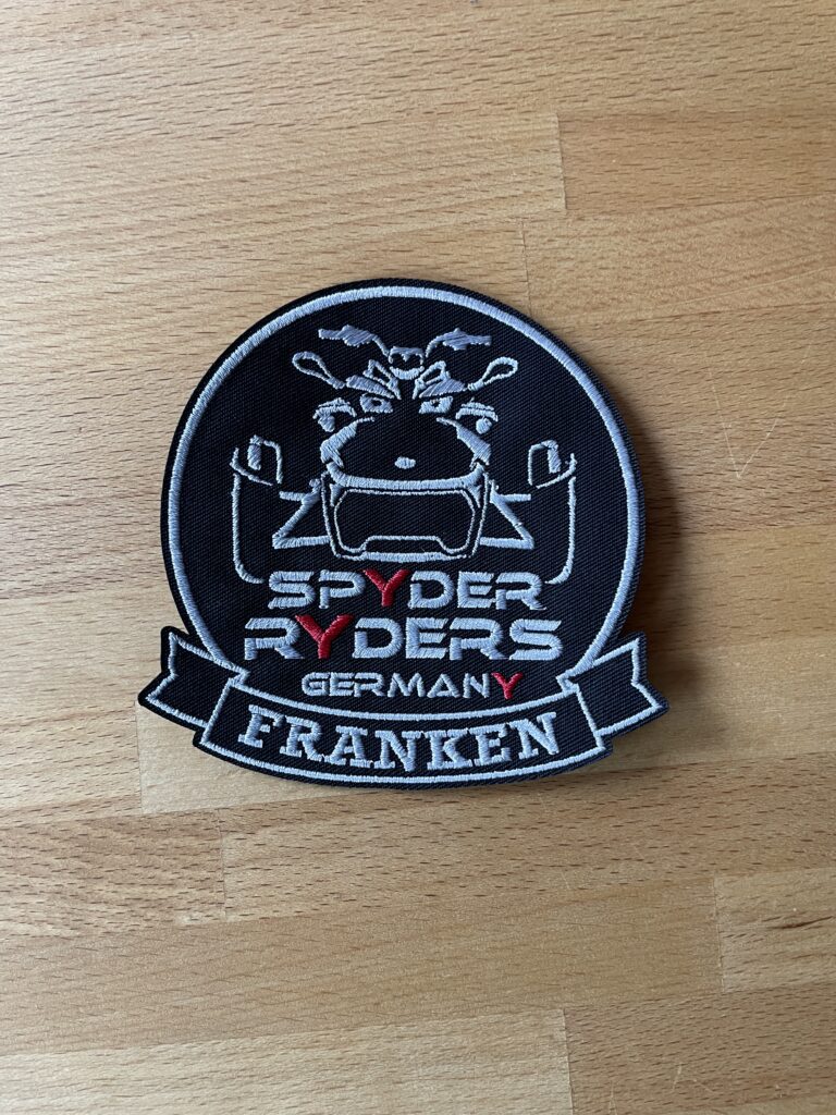 Der offizielle
Spyder Ryders Germany Members-Patch: Klein (10 cm)