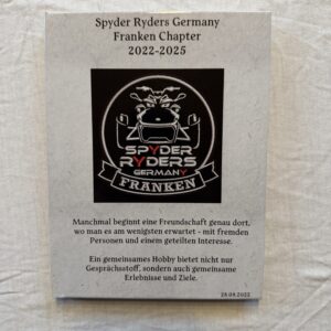 Das "Spyder Ryders Germany" - Fotobuch vom Franken Chapter (2022-2025)