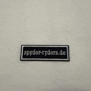 Spyder Ryders Germany - Aufnäher mit Website-Adresse (URL)